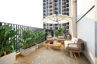 Apartamento con terraza — Hà Đô Q10 2PN-3PN 2WC- Khoa Home
